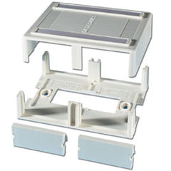 Legrand - Ortronics OR-404S22X2U Series II Plastic Surface Mount Box for Four Modules (Package of 20)