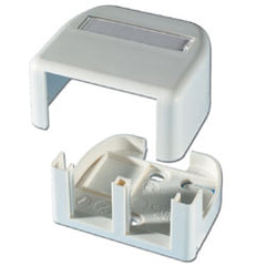 Legrand - Ortronics OR-404TJ2 TracJack™ Plastic Surface Mount Box for Two Modules