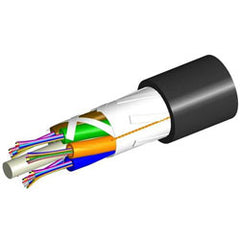 Commscope D-012-LN-8W-F12NS Single Jacket All-Dielectric, Gel-Free, Outdoor Stranded Loose Tube Cable