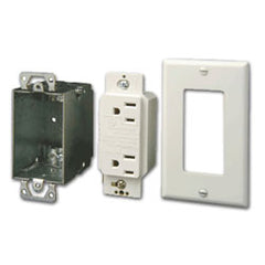 Legrand - On-Q 364569-02 Surge Protected Duplex Outlet Kit