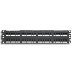 Panduit® DP485E88TGY DP5e Flat Punchdown Patch Panel (RoHS Compliant)