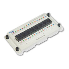 ICC ICRESDPA1C 8 Port Cat 5e Data RESI Module