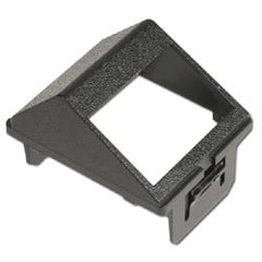 Siemon CTE-HZA-02-01 Horizontal Angled CT Adapter for Two Shielded Z-MAX Hybrid Outlets