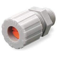 Hubbell SHC1022CR SHC Straight Male Nylon Cord Connectors
