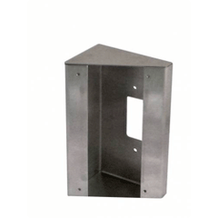 Aiphone SBX-DV30 18 Gauge Stainless Steel 30 Degree Angle Mount Box