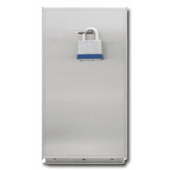 Aiphone SBX-LSE 18 Gauge Stainless Steel Lockable Enclosure Box
