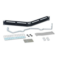 Commscope 760066563 GigaSpeed XL GS3 Category 6 Angled Modular Patch Panel 24 Port with Termination Manager