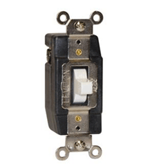Leviton 1081-W Single Pole AC Quiet Switch