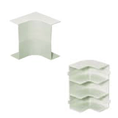 Hubbell PS3IEBC PS3 Super BaseTrak 3 Channel Raceway Internal Elbow Base and Cover