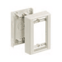 Hubbell PT12LPB PT1 PremiseTrak Non-Latching Raceway One-Gang Low Profile Box
