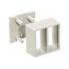 Hubbell PDB12TGD Latching Raceway Two-Gang Deep Divided Box