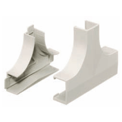 Hubbell PL1TC PL1 LANTrak Latching Raceway Single Service Tee Fitting