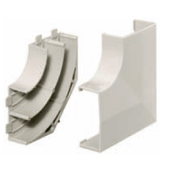 Hubbell PW2FE PW2 WallTrak Raceway Flat Elbow