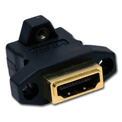 Hubbell HDMIC1 AV Connector, HDMI Female/Female, Gold Coupler
