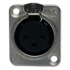 Hubbell XLR10 Pro-AV, XLR 3-Pole Connector, Solder-Type (Package of 10)