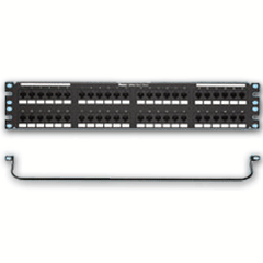 Panduit® DPKR485E88TG 48 Port Cat 5e Patch Panel
