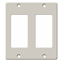 Hubbell KP262 KP Series Two-Gang Style-Line Faceplate