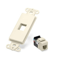 Leviton 41638 Decora Insert Kit, 6P6C
