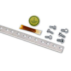 Panduit® RGS134-10-1Y Grounding Strip Kit