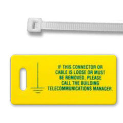 Panduit® LTYK Rack Grounding Yellow Tag Kit