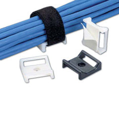 Panduit® ABMT-A-C20 Adhesive-Backed Mount for Tak-Ty Hook and Loop Cable Ties (Pkg of 100)