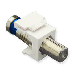 ICC IC107FQGWH RG6 Quad F-Type Compression Module