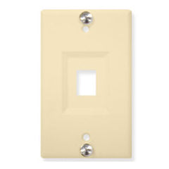 ICC IC107FRW 1-Port Recessed Telephone Wall Plate