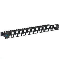 ICC IC107PPU6A 24-Port Cat 6a UTP Blank Patch Panel - 1 RMS