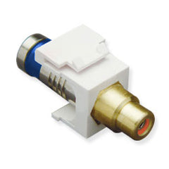 ICC IC107RQ White RCA to RG6Q Crimp Compression Module