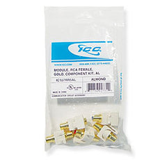 ICC IC107RR5 RCA Female to Gold Module Component Kit