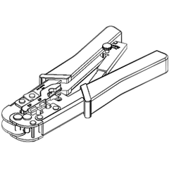 ICC ICACSCT864 Universal Modular Crimping Tool