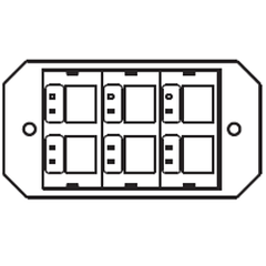 Legrand - Wiremold 8ACT6A Device Mounting Plate