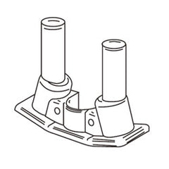 Legrand - Wiremold COM50 RC7AFFTC Series Communication Adapter