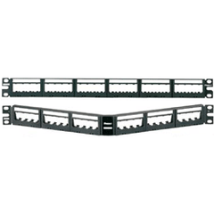 Panduit® UICMPPA24BLY Mini-Com Ultimate ID 24 Port Modular Patch Panel