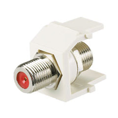 Panduit® NKF NetKey Keystone Module with 75 Ohm F-Type Coax Coupler