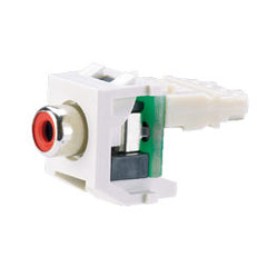 Panduit® NKRPM NetKey Keystone Module with RCA Punchdown Connector