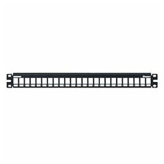 Panduit® NKMP24Y NetKey 24-Port All Metal, Flush Mount, Modular Patch Panel