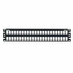 Panduit® NKMP48Y NetKey 48-Port All Metal, Flush Mount, Modular Patch Panel