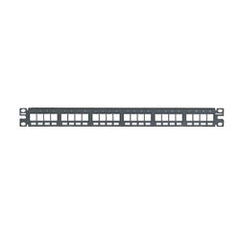 Panduit® NKPP24FMY NetKey 24-Port Flush Mount Modular Patch Panel