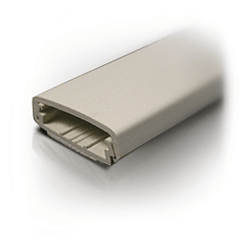 Legrand - Wiremold 2300BAC 2300 Series Low Profile Two-piece Raceway Ivory (5 Ft)