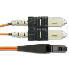 Panduit® NKFXFR02S-FM NetKey SC to MT-RJ, OM3, Riser, Duplex Patch Cord