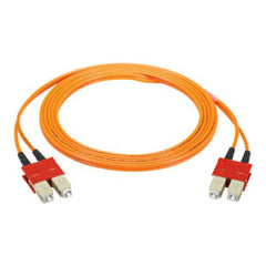 Panduit® NKFXGR02S-SM NetKey SC to SC, OM3, Riser, Duplex Patch Cord