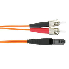 Panduit® NKFXFR022-FM NetKey ST to MT-RJ, OM3, Riser, Duplex Patch Cord