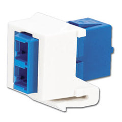 Panduit® NKDLCMZ Netkey LC Duplex Singlemode Adapter Module with Zirconia Ceramic Split Sleeves