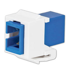 Panduit® NKSCMZ Netkey SC Singlemode Simplex Adapter Keystone Module with Zirconia Ceramic Split Sleeves