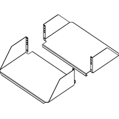 Panduit® SRM19CM3 Rack Mount 19" Cantilevered Shelf 3 RU