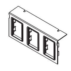 Legrand - Wiremold C10105P-3ACT AC Series™ Communication Plate
