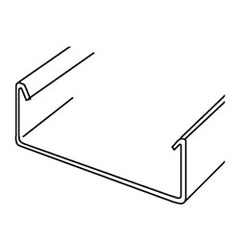 Legrand - Wiremold S4000B S4000® Series Stainless Steel Raceway Base, 10'