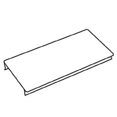 Legrand - Wiremold S4000C S4000® Series Precut Snap-on Raceway Cover