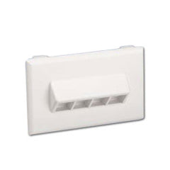 Panduit® NK2HSRF NetKey Snap-on Horizontal Sloped Faceplate